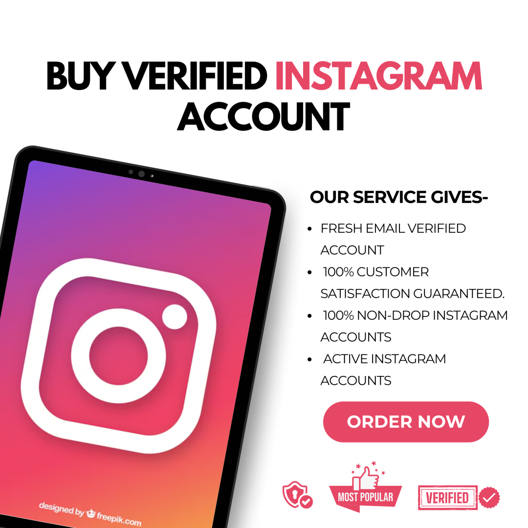 Buy Verified Instagram Account | 100% Secure & Fast Delivery – SMMBostSell