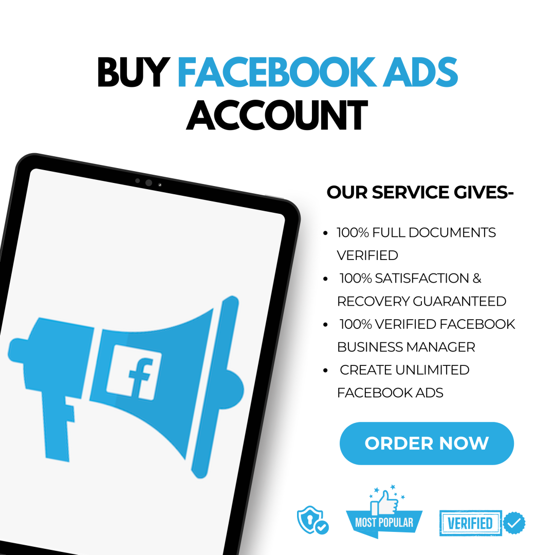 Buy Facebook Ads Account - Get Verified & Ready-to-Use Facebook Ad Accounts